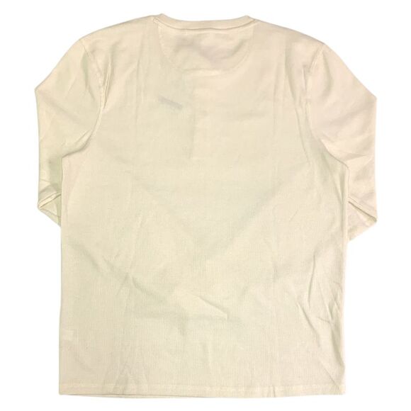 Member's Mark Men's Waffle Knit Soft Thermal Henley - Delicate Ivory - Picture 2 of 2